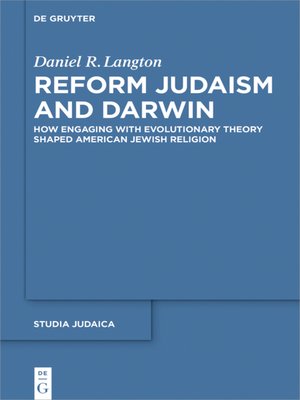 cover image of Reform Judaism and Darwin